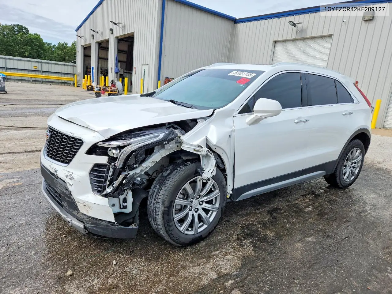 2019 Cadillac Xt4 Premium Luxury VIN: 1GYFZCR42KF209127 Lot: 57601956