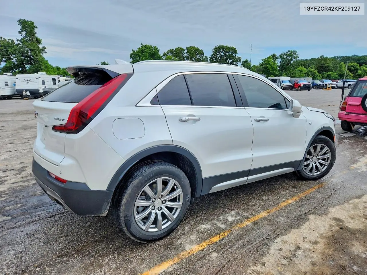 2019 Cadillac Xt4 Premium Luxury VIN: 1GYFZCR42KF209127 Lot: 57601956