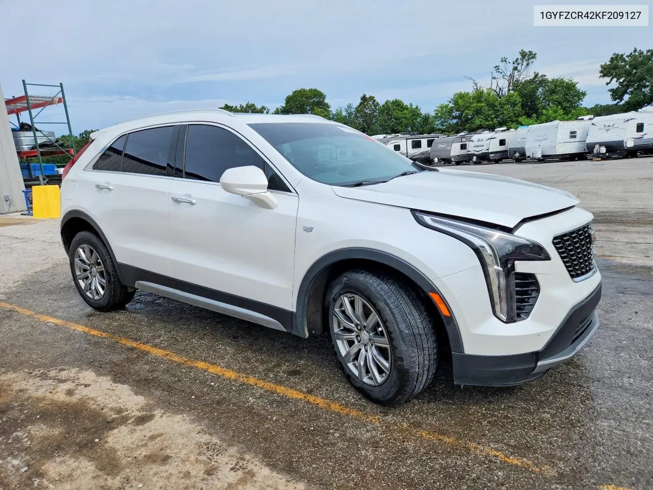 2019 Cadillac Xt4 Premium Luxury VIN: 1GYFZCR42KF209127 Lot: 57601956