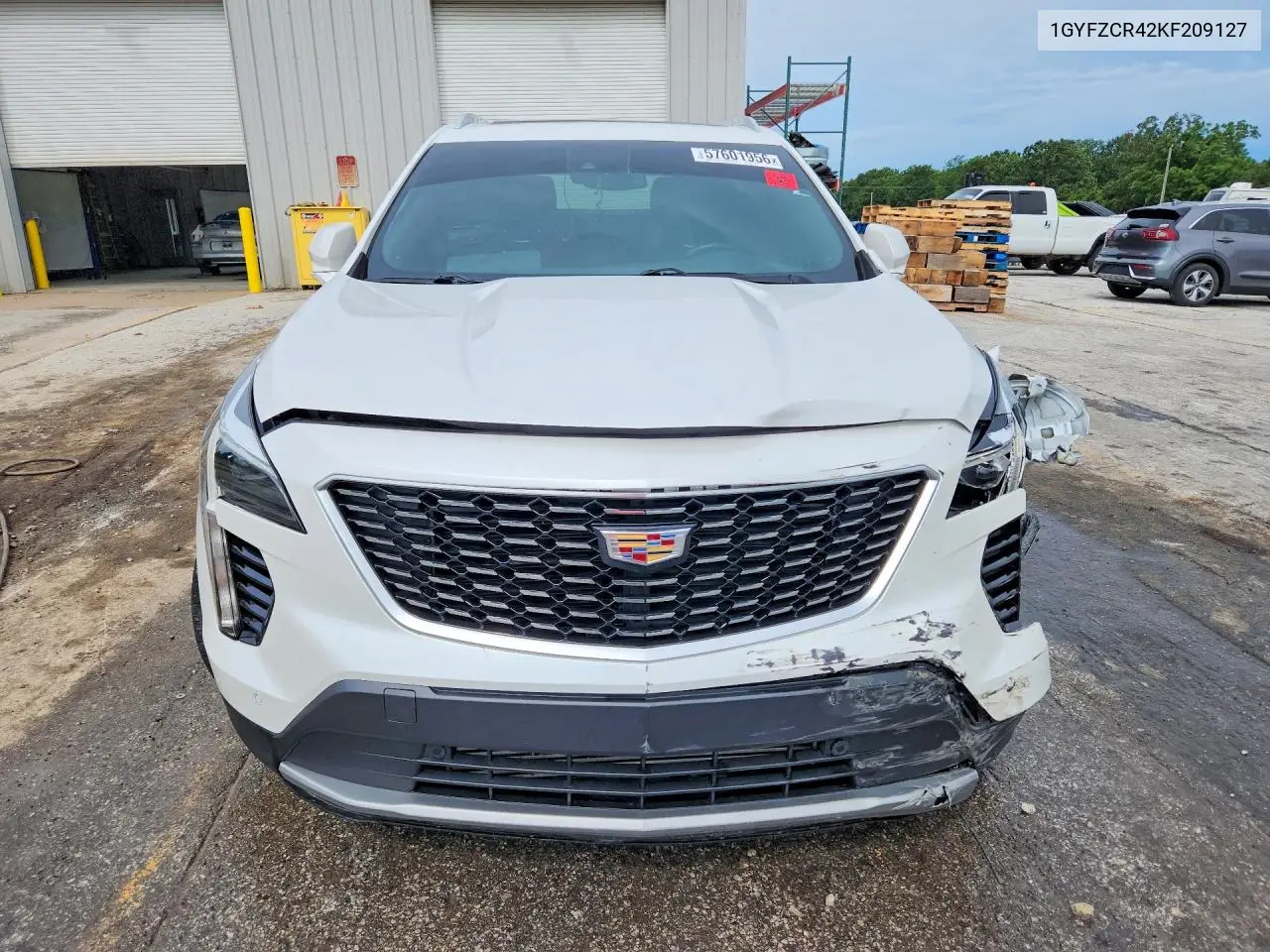 2019 Cadillac Xt4 Premium Luxury VIN: 1GYFZCR42KF209127 Lot: 57601956