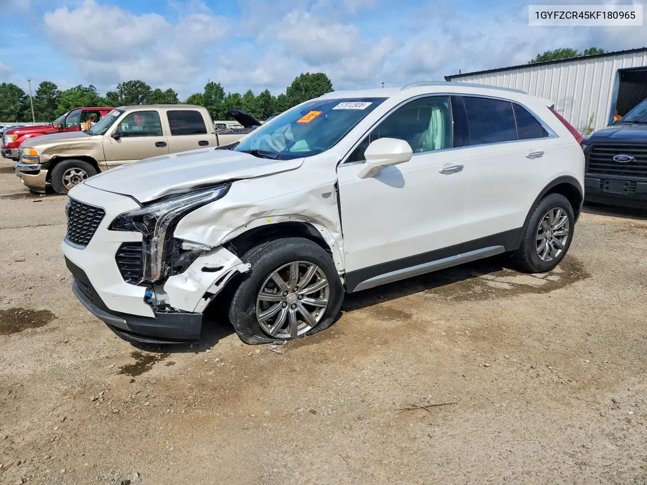 2019 Cadillac Xt4 Premium Luxury VIN: 1GYFZCR45KF180965 Lot: 57912906
