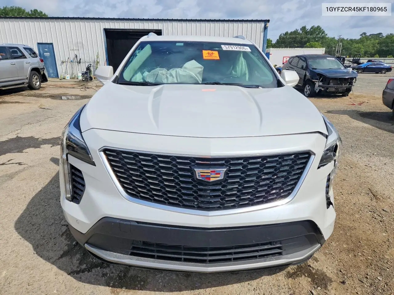 2019 Cadillac Xt4 Premium Luxury VIN: 1GYFZCR45KF180965 Lot: 57912906