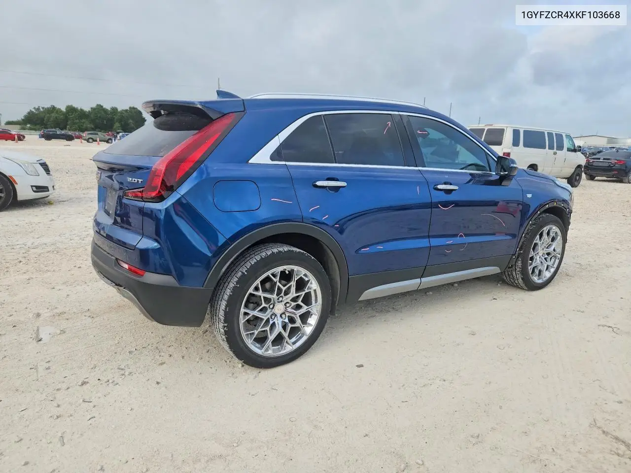 2019 Cadillac Xt4 Premium Luxury VIN: 1GYFZCR4XKF103668 Lot: 58260526
