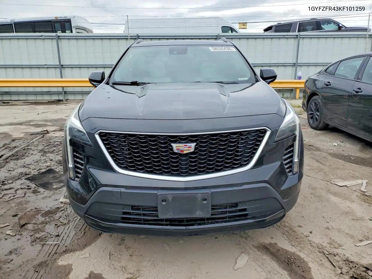 2019 Cadillac Xt4 Sport VIN: 1GYFZFR43KF101259 Lot: 58535436