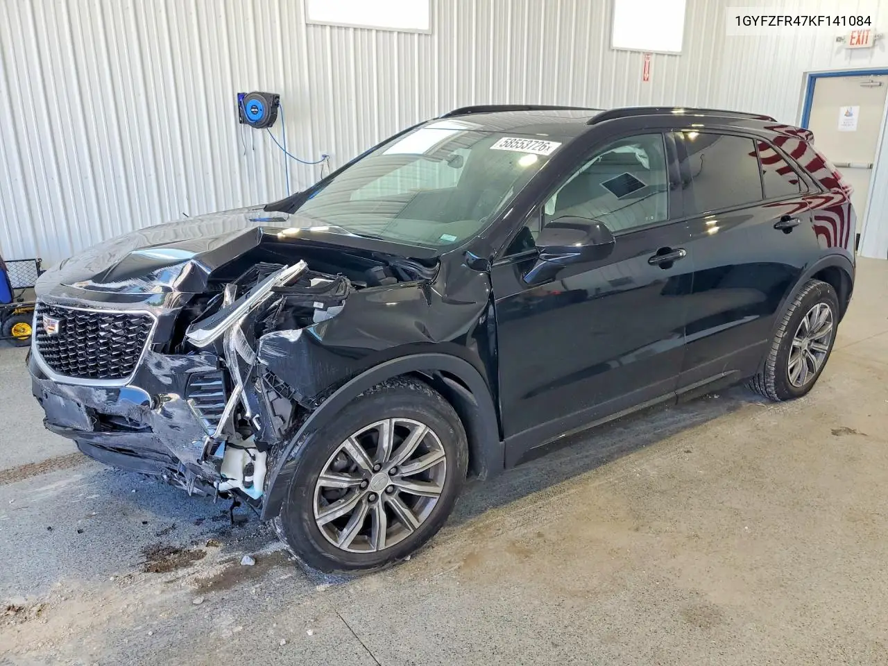 2019 Cadillac Xt4 Sport VIN: 1GYFZFR47KF141084 Lot: 58553726