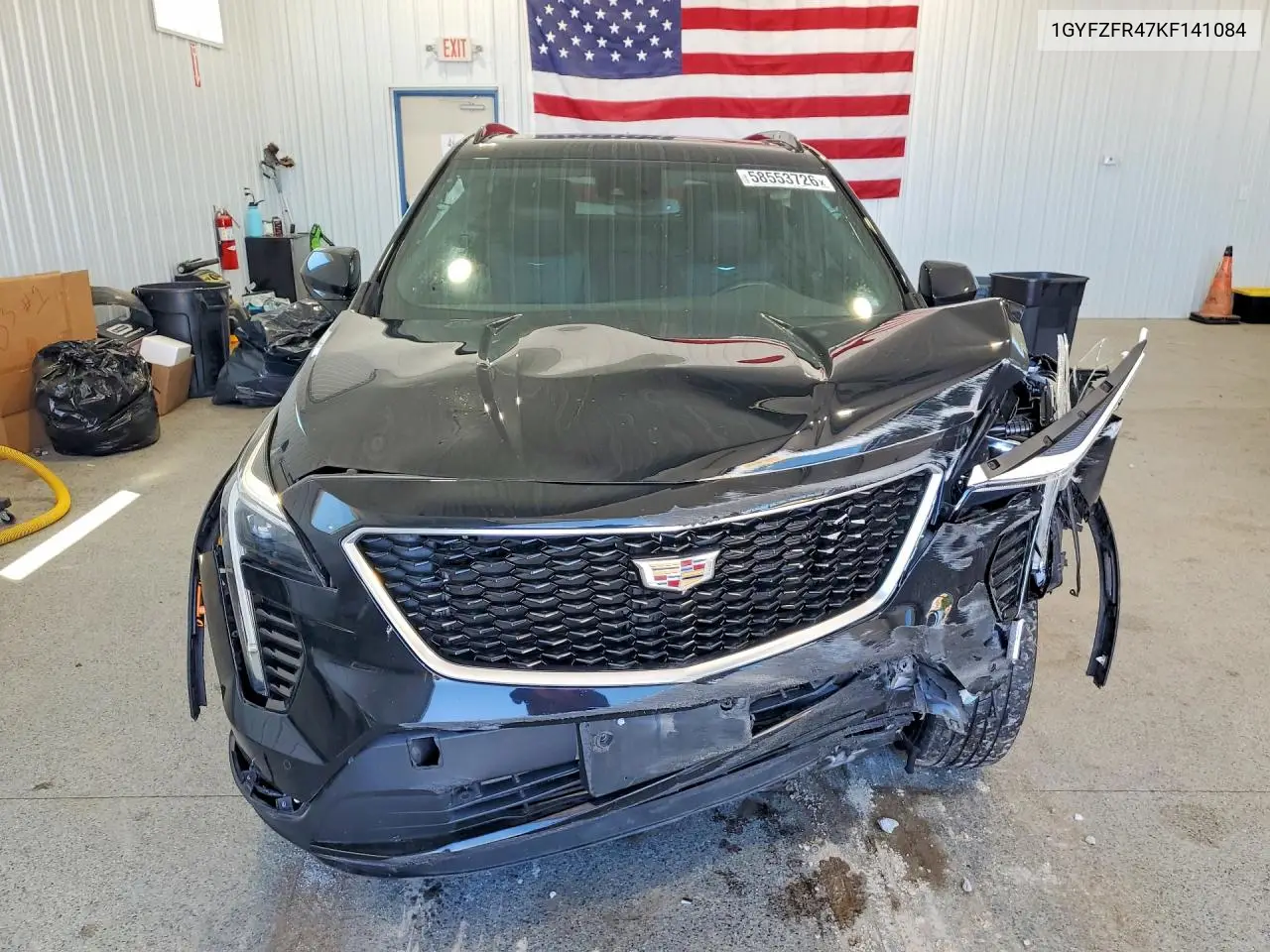 2019 Cadillac Xt4 Sport VIN: 1GYFZFR47KF141084 Lot: 58553726