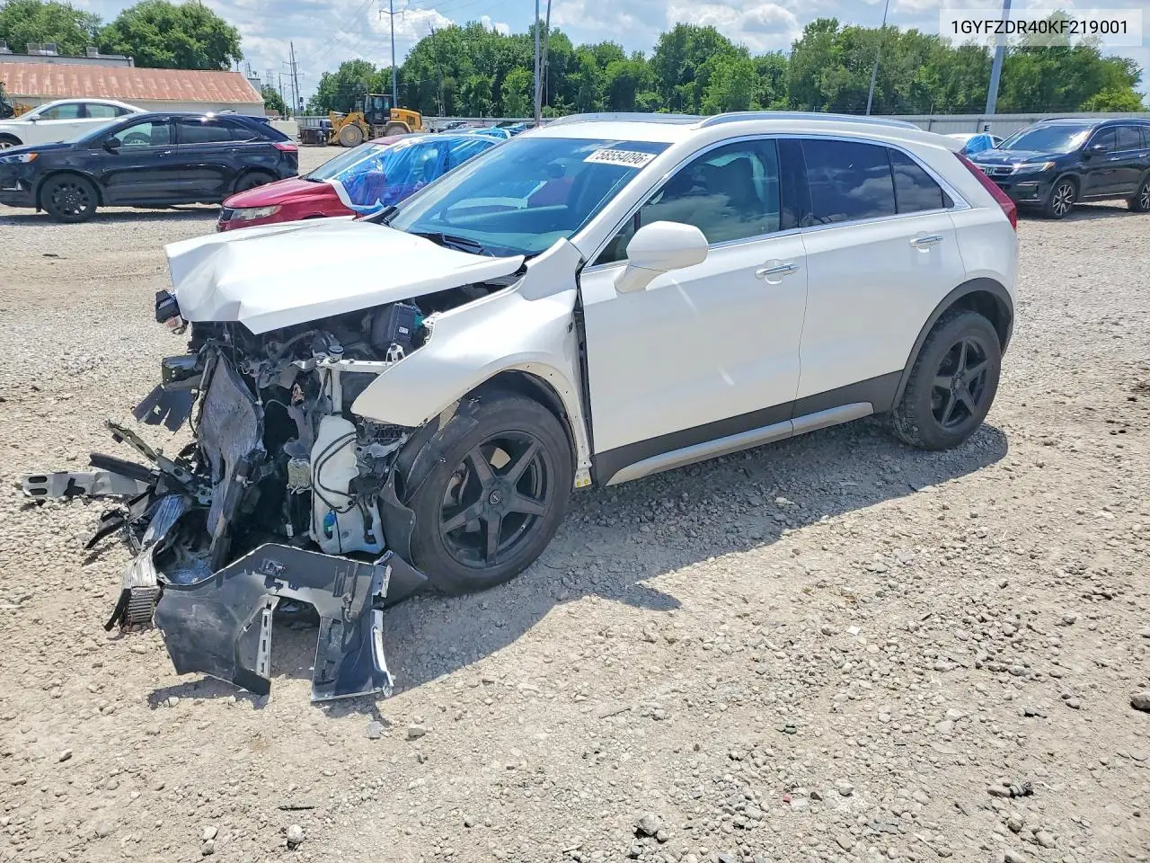2019 Cadillac Xt4 Premium Luxury VIN: 1GYFZDR40KF219001 Lot: 58554096