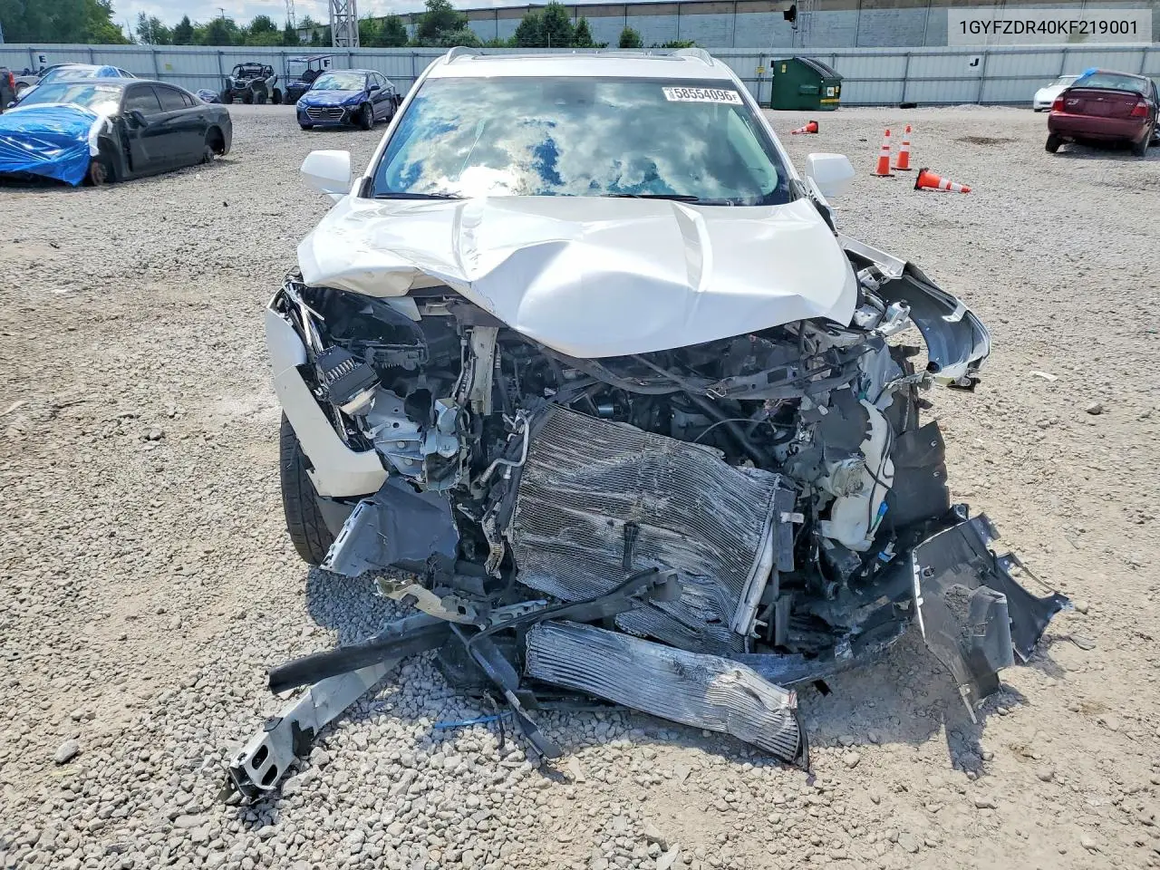 2019 Cadillac Xt4 Premium Luxury VIN: 1GYFZDR40KF219001 Lot: 58554096