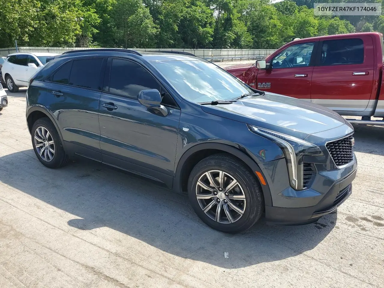 2019 Cadillac Xt4 Sport VIN: 1GYFZER47KF174046 Lot: 59064756