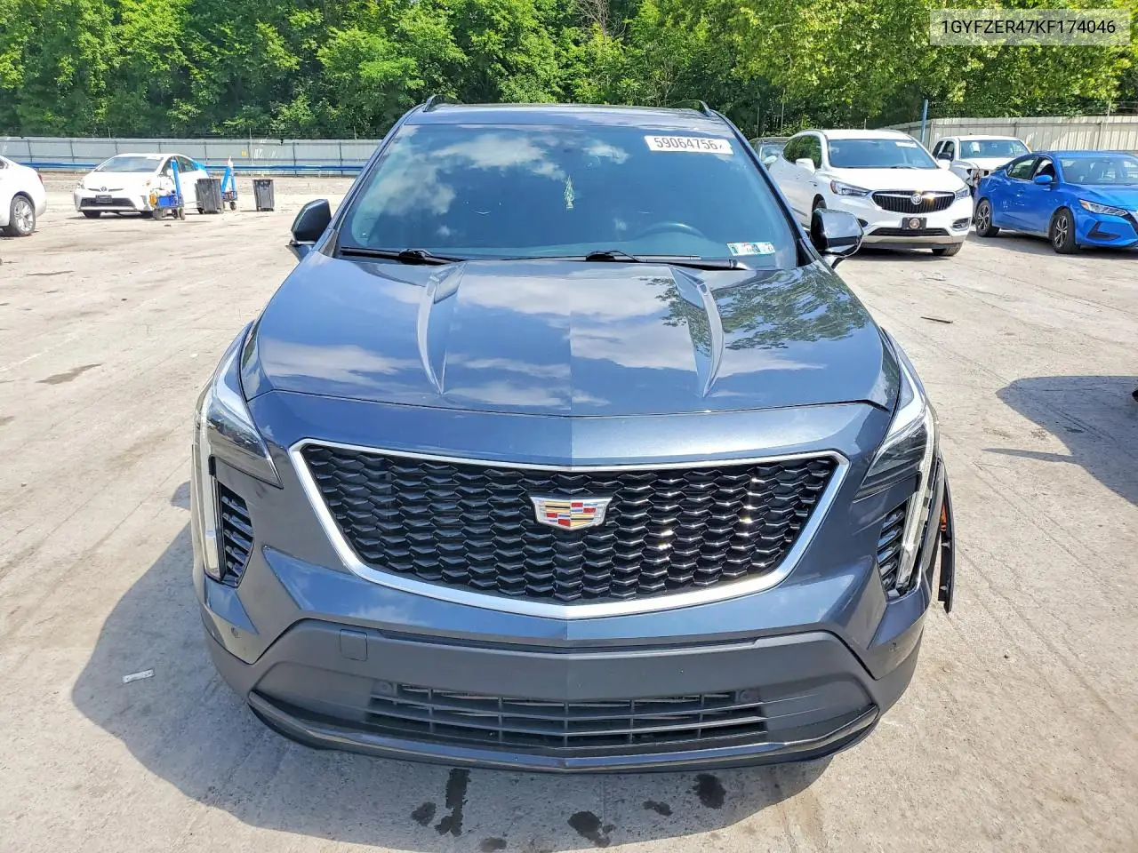 2019 Cadillac Xt4 Sport VIN: 1GYFZER47KF174046 Lot: 59064756