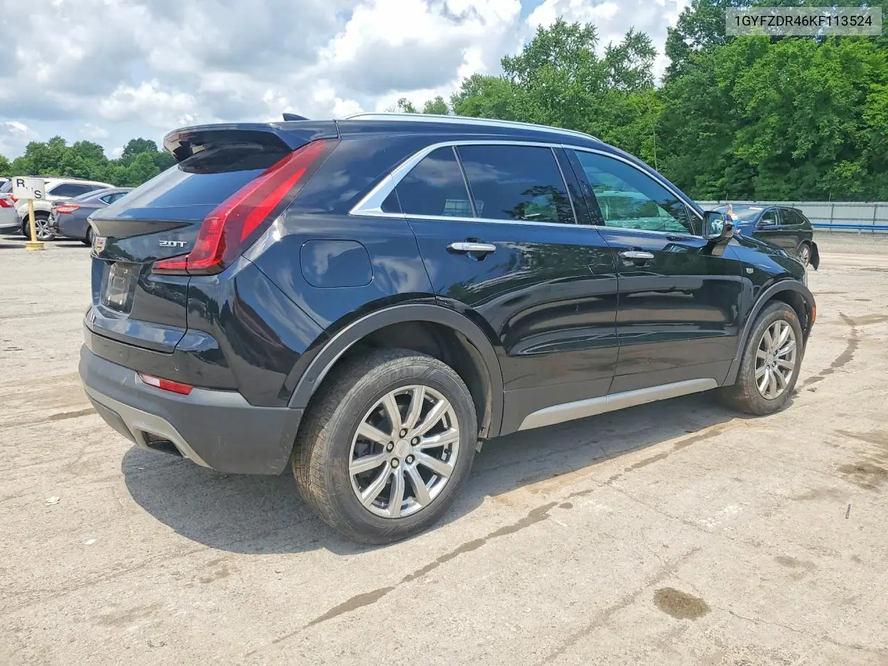 2019 Cadillac Xt4 Premium Luxury VIN: 1GYFZDR46KF113524 Lot: 59127376