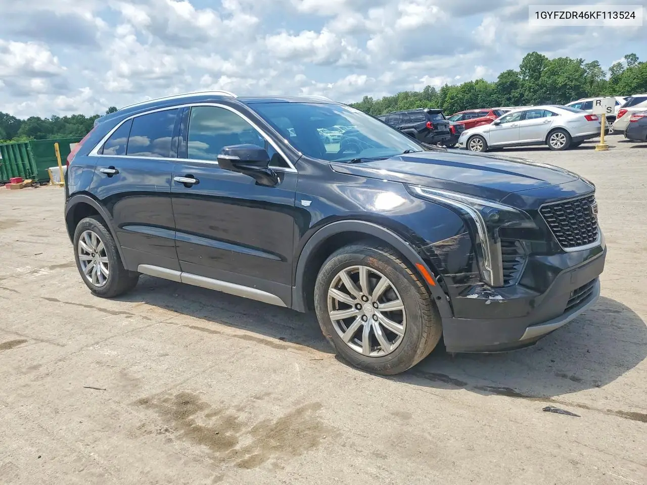 2019 Cadillac Xt4 Premium Luxury VIN: 1GYFZDR46KF113524 Lot: 59127376
