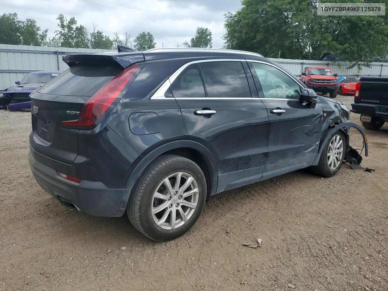 2019 Cadillac Xt4 Luxury VIN: 1GYFZBR49KF125378 Lot: 59318776