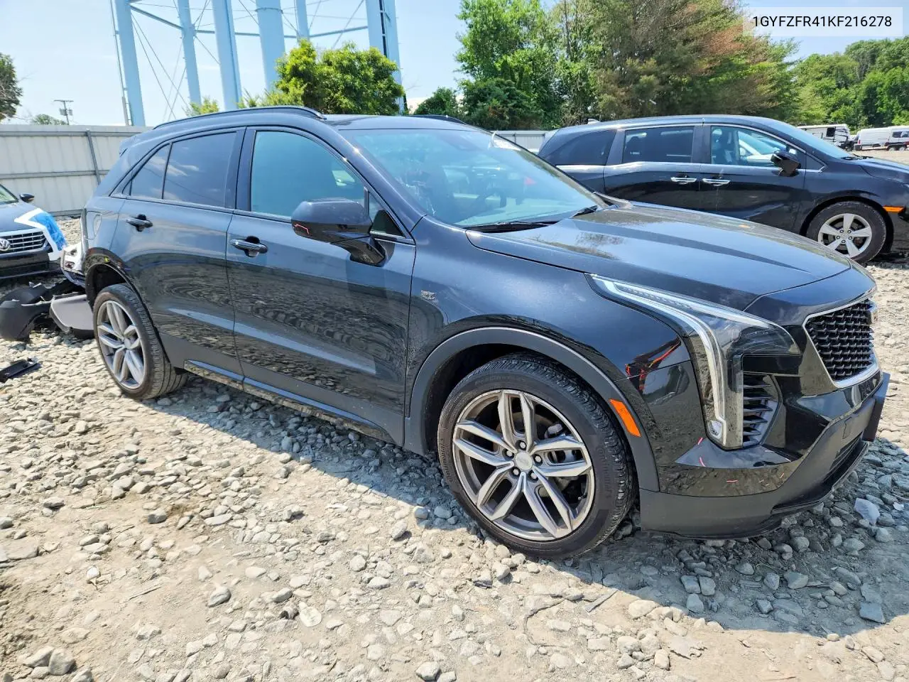 2019 Cadillac Xt4 Sport VIN: 1GYFZFR41KF216278 Lot: 59611856