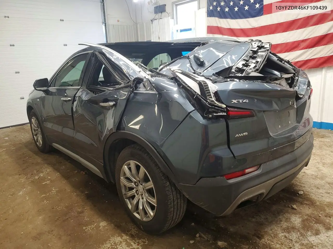 2019 Cadillac Xt4 Premium Luxury VIN: 1GYFZDR46KF109439 Lot: 59700986