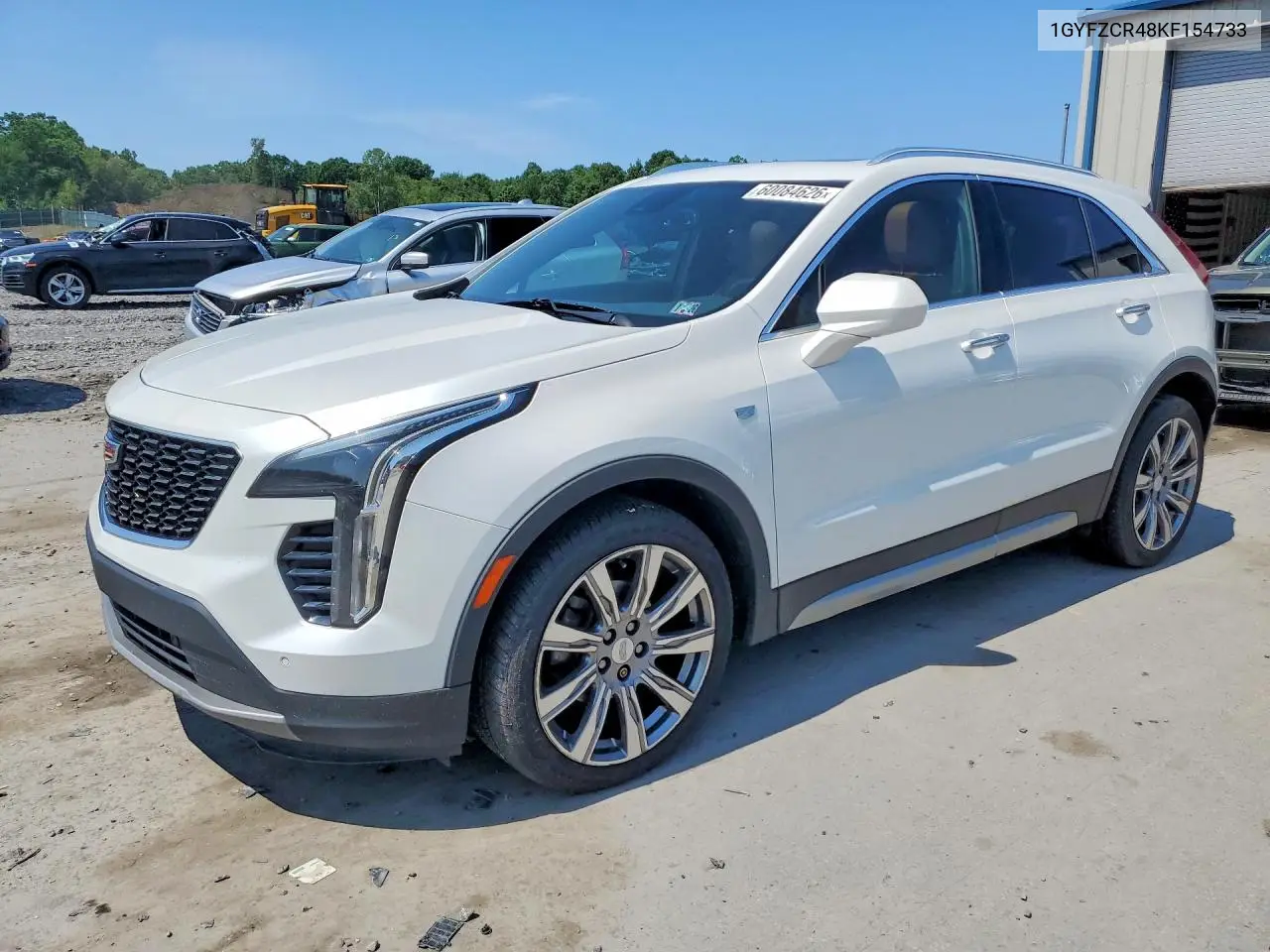 2019 Cadillac Xt4 VIN: 1GYFZCR48KF154733 Lot: 60084626