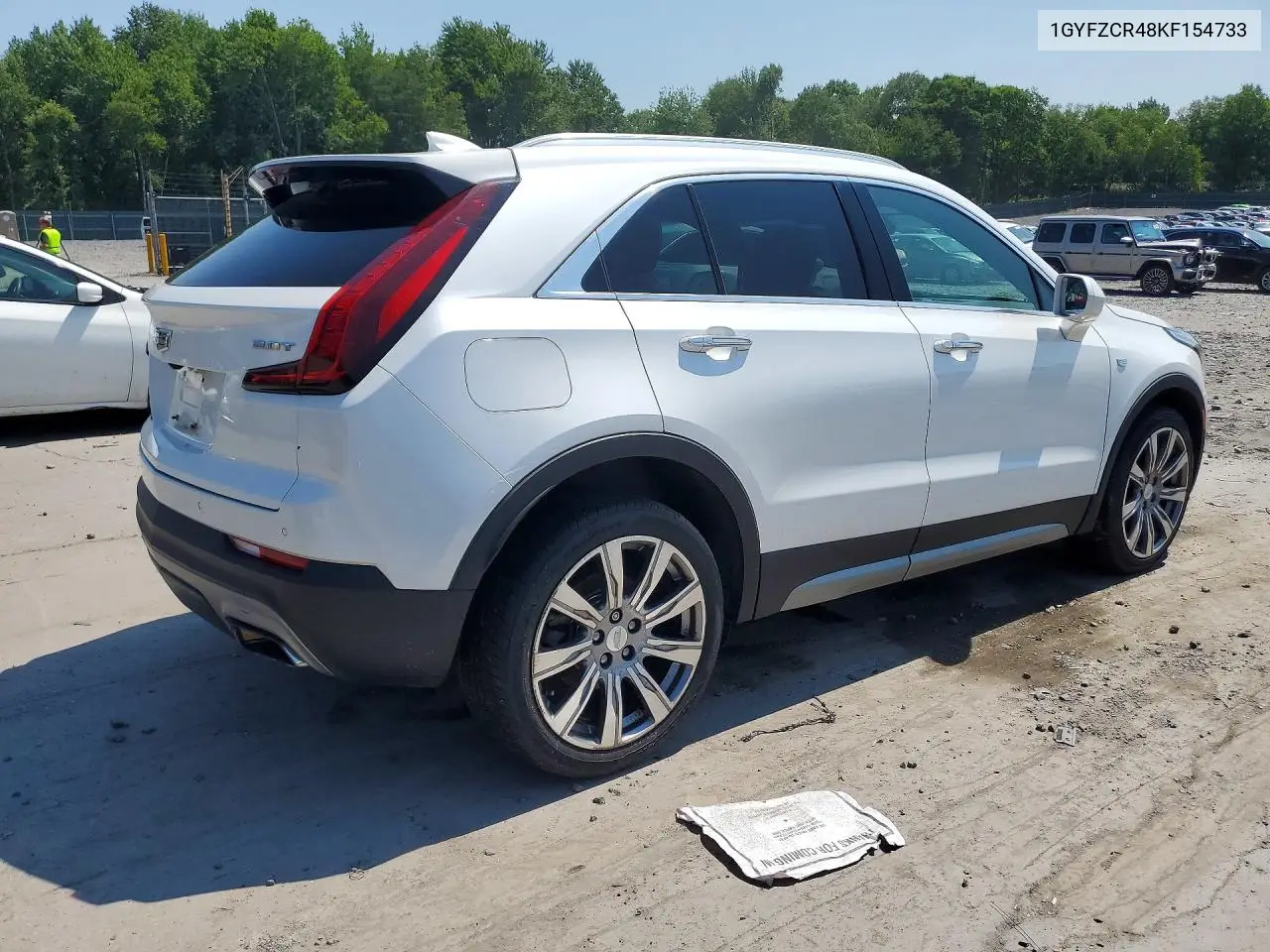 2019 Cadillac Xt4 VIN: 1GYFZCR48KF154733 Lot: 60084626