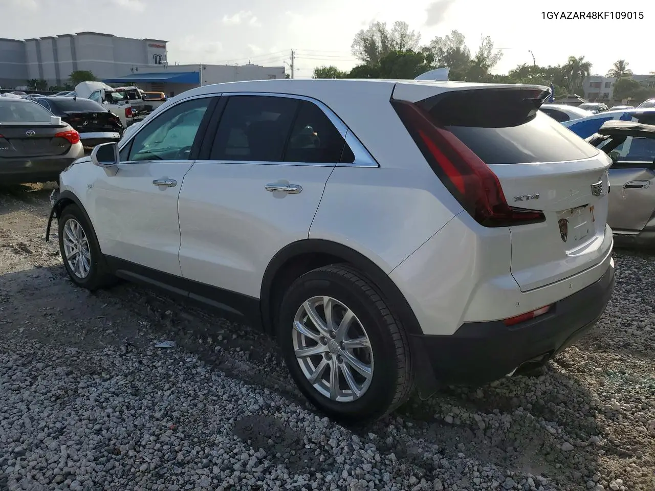 2019 Cadillac Xt4 Luxury VIN: 1GYAZAR48KF109015 Lot: 60186206