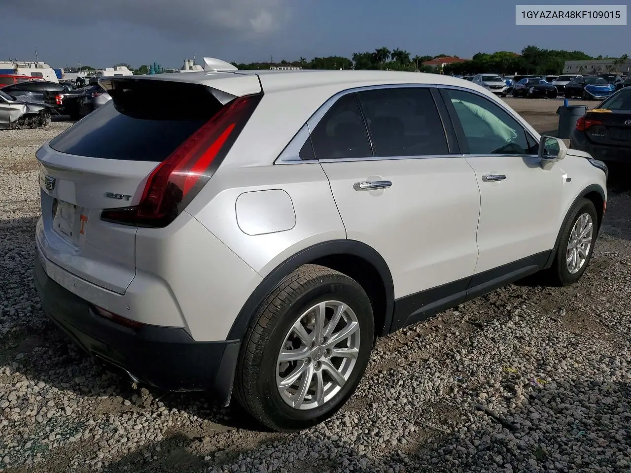 2019 Cadillac Xt4 Luxury VIN: 1GYAZAR48KF109015 Lot: 60186206