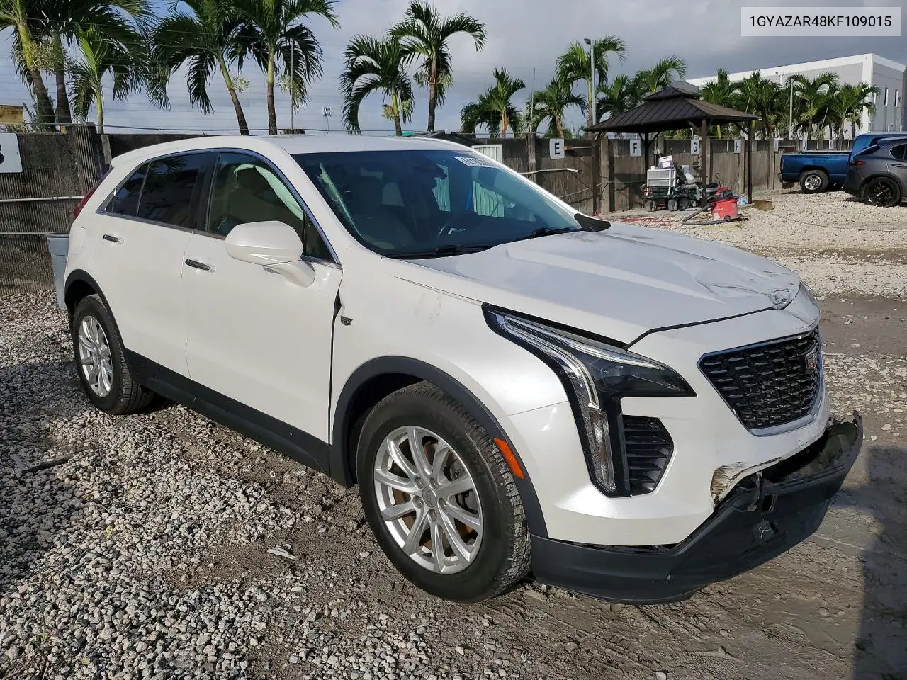 2019 Cadillac Xt4 Luxury VIN: 1GYAZAR48KF109015 Lot: 60186206