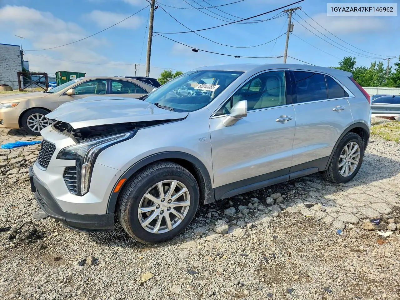 2019 Cadillac Xt4 Luxury VIN: 1GYAZAR47KF146962 Lot: 60240066