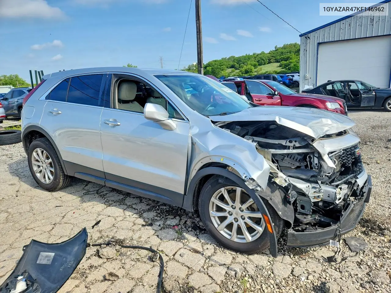 2019 Cadillac Xt4 Luxury VIN: 1GYAZAR47KF146962 Lot: 60240066
