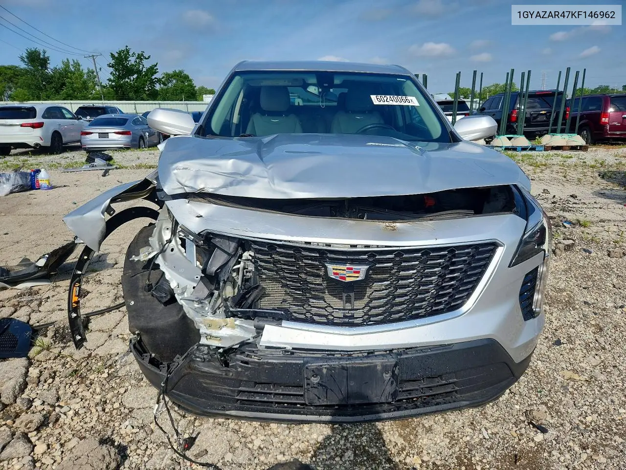 2019 Cadillac Xt4 Luxury VIN: 1GYAZAR47KF146962 Lot: 60240066