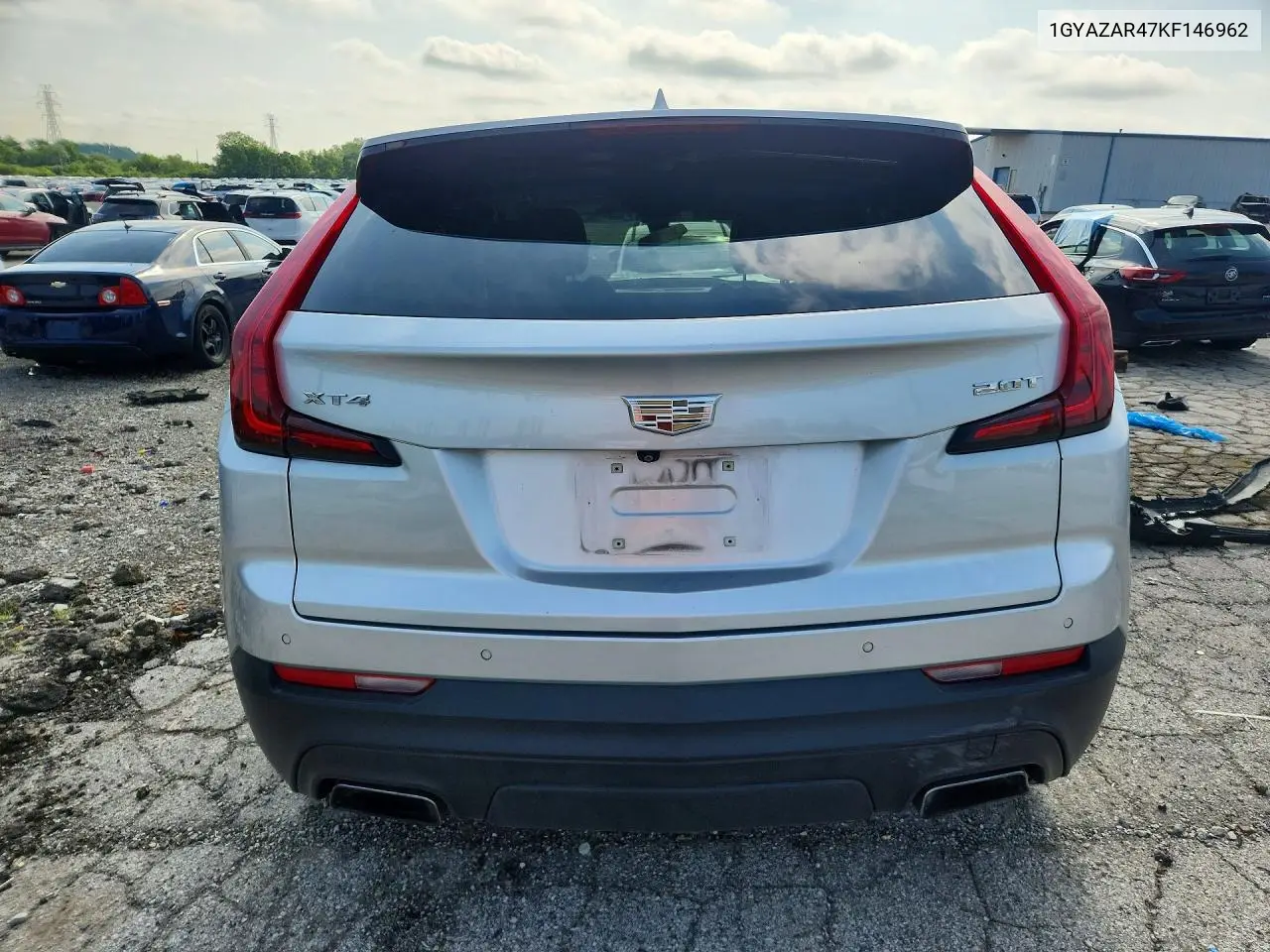 2019 Cadillac Xt4 Luxury VIN: 1GYAZAR47KF146962 Lot: 60240066