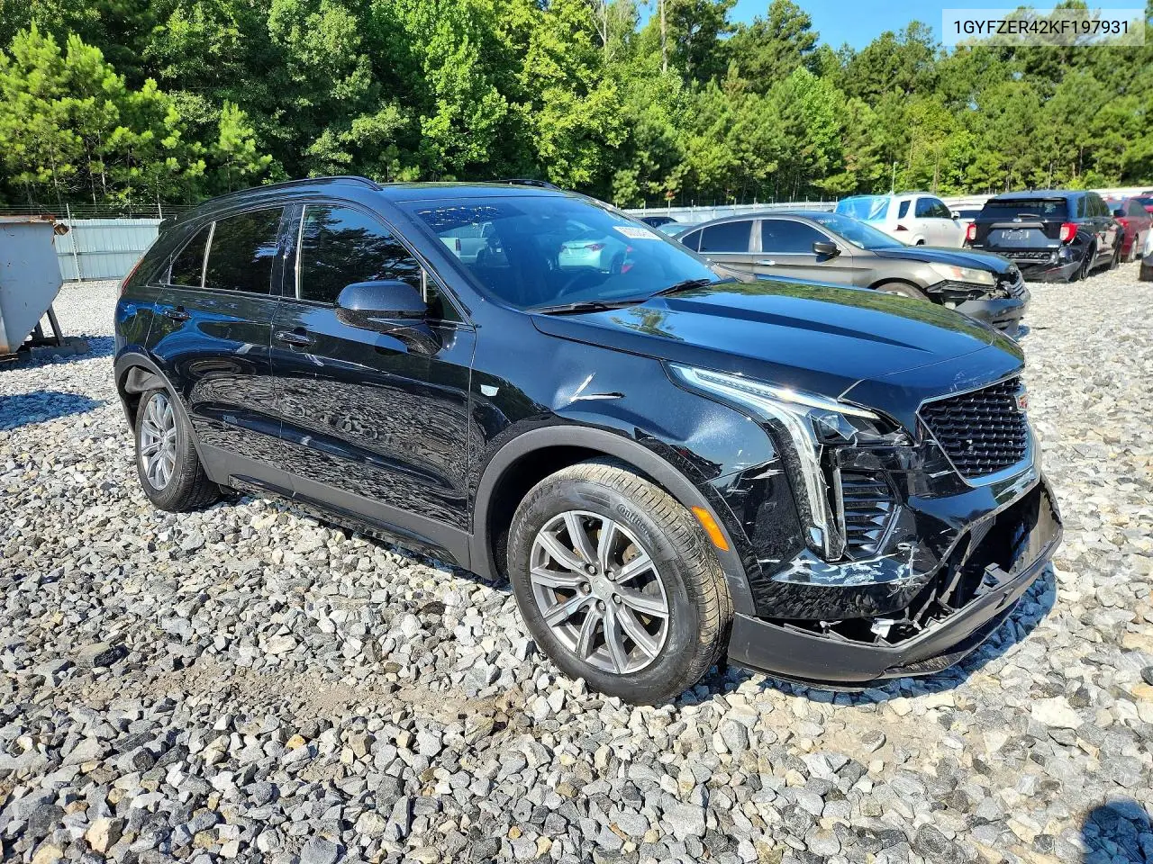 2019 Cadillac Xt4 Sport VIN: 1GYFZER42KF197931 Lot: 60302436