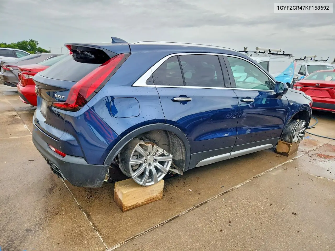 2019 Cadillac Xt4 Premium Luxury VIN: 1GYFZCR47KF158692 Lot: 60660786
