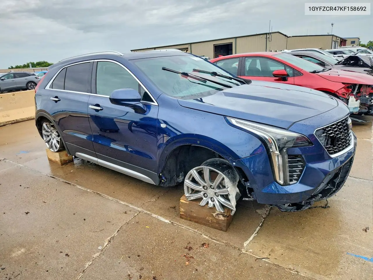 2019 Cadillac Xt4 Premium Luxury VIN: 1GYFZCR47KF158692 Lot: 60660786