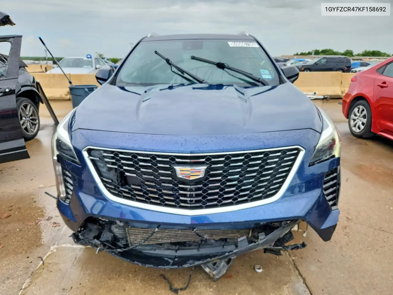 2019 Cadillac Xt4 Premium Luxury VIN: 1GYFZCR47KF158692 Lot: 60660786