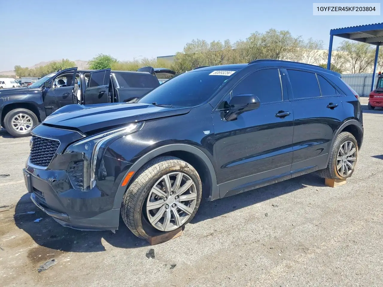 2019 Cadillac Xt4 Sport VIN: 1GYFZER45KF203804 Lot: 60693256