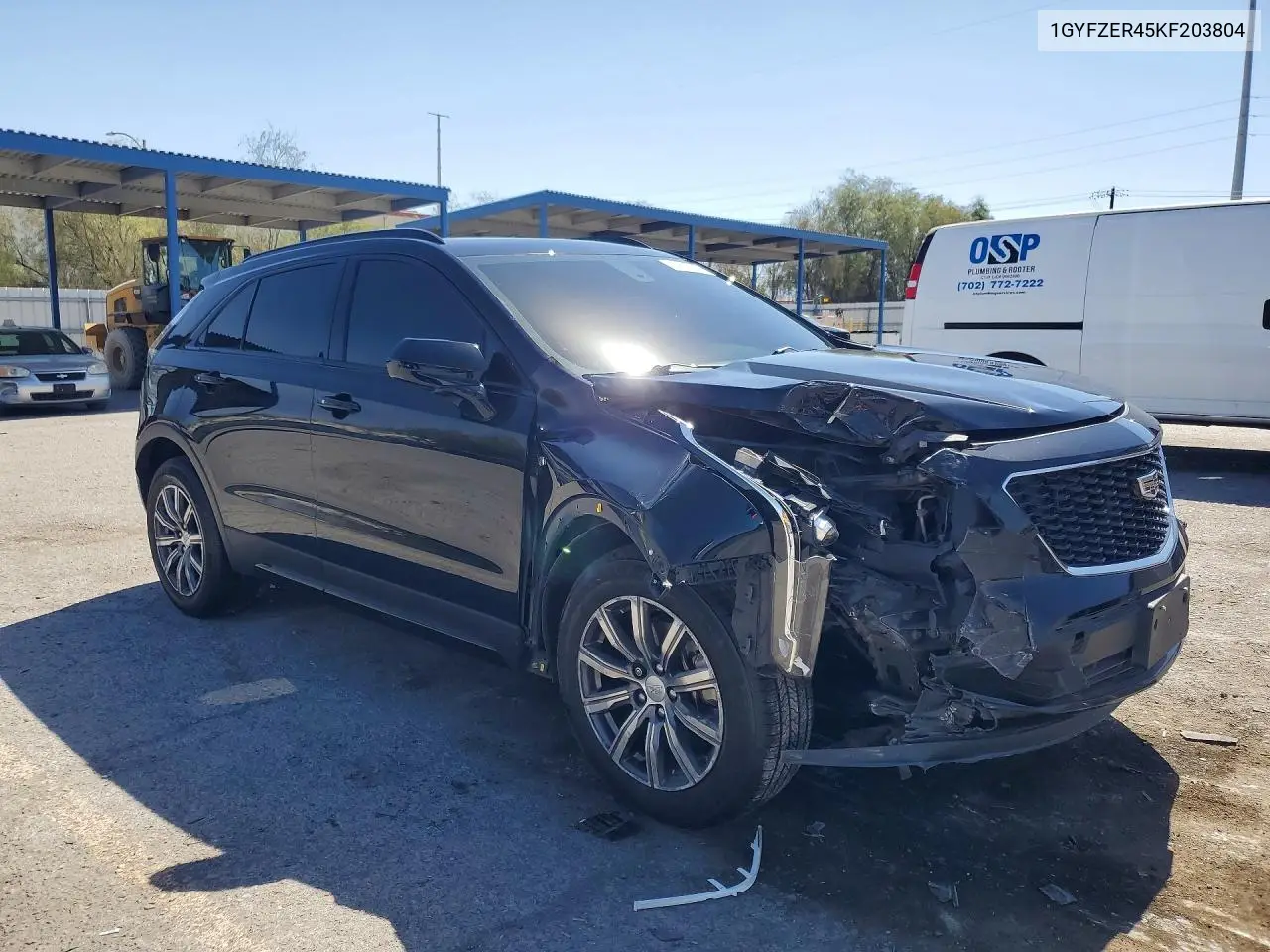2019 Cadillac Xt4 Sport VIN: 1GYFZER45KF203804 Lot: 60693256