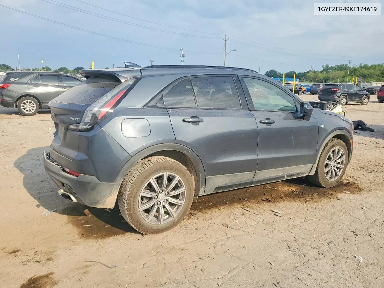 2019 Cadillac Xt4 Sport VIN: 1GYFZFR49KF174619 Lot: 61283506