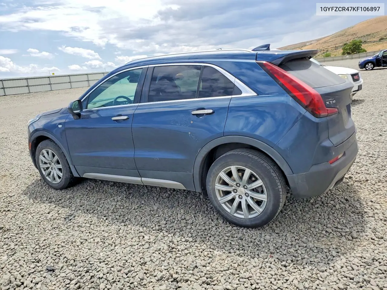 2019 Cadillac Xt4 Premium Luxury VIN: 1GYFZCR47KF106897 Lot: 61413406