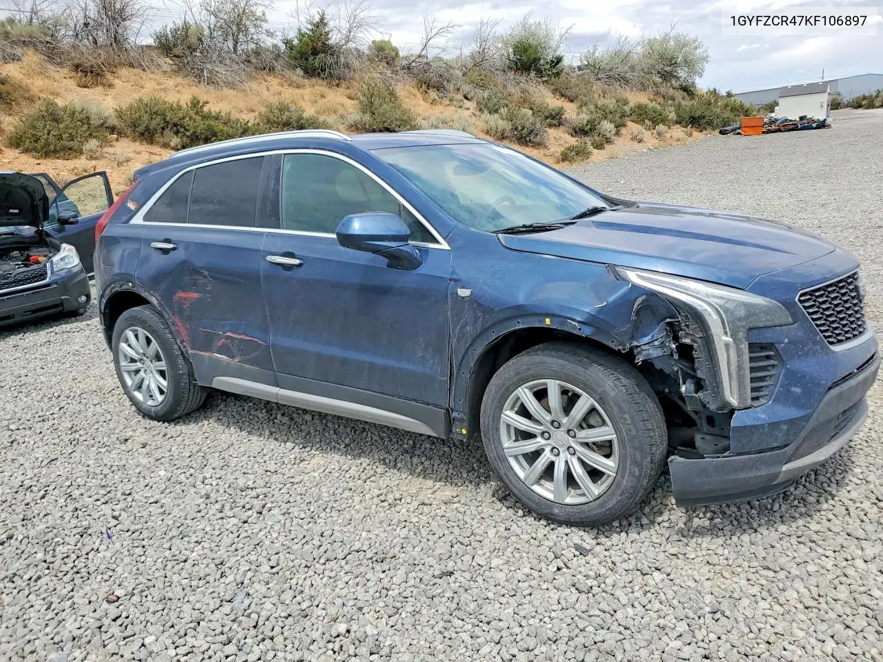 2019 Cadillac Xt4 Premium Luxury VIN: 1GYFZCR47KF106897 Lot: 61413406