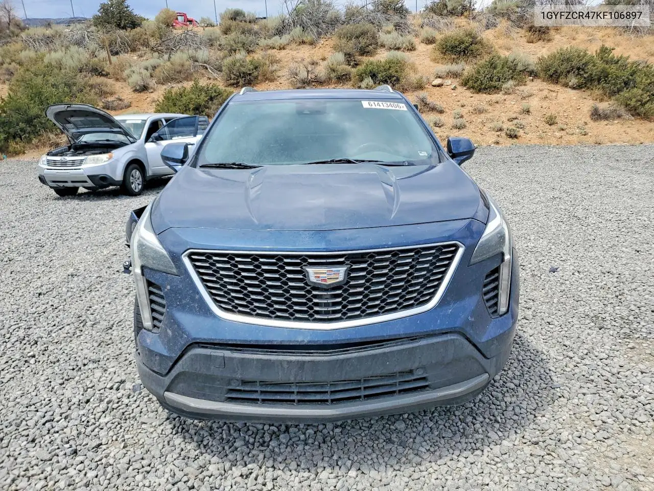 2019 Cadillac Xt4 Premium Luxury VIN: 1GYFZCR47KF106897 Lot: 61413406