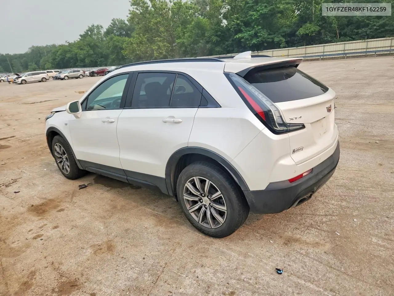 2019 Cadillac Xt4 Sport VIN: 1GYFZER48KF162259 Lot: 61489246