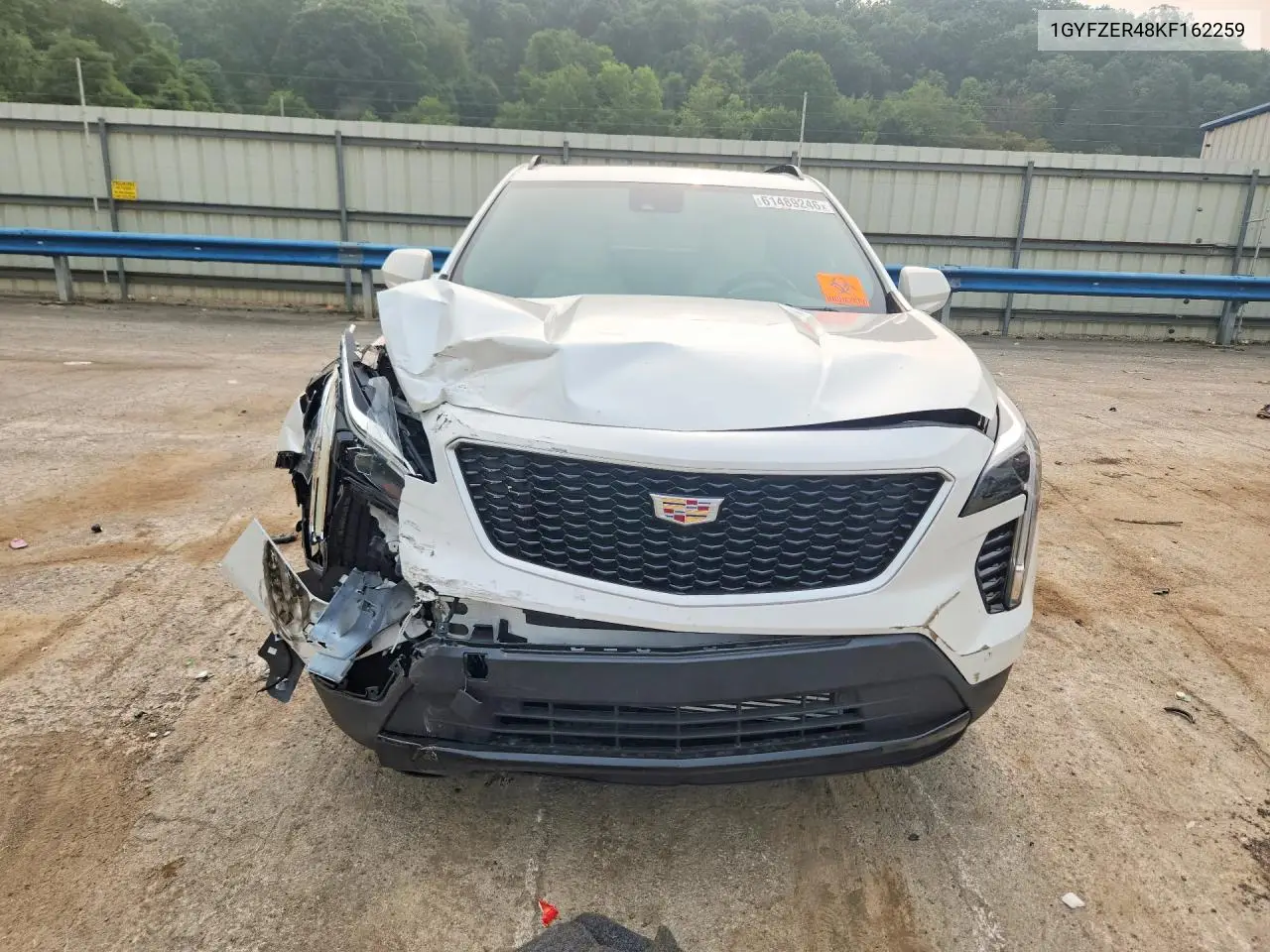 2019 Cadillac Xt4 Sport VIN: 1GYFZER48KF162259 Lot: 61489246