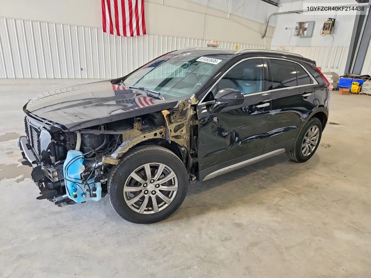 2019 Cadillac Xt4 Premium Luxury VIN: 1GYFZCR40KF214438 Lot: 61492606