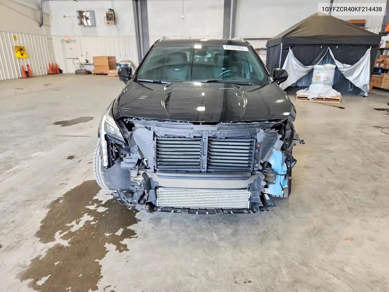 2019 Cadillac Xt4 Premium Luxury VIN: 1GYFZCR40KF214438 Lot: 61492606