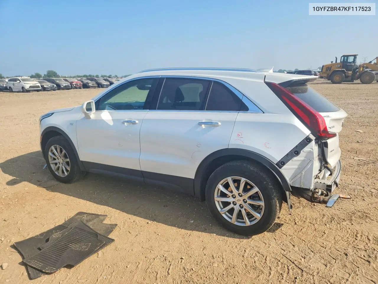 2019 Cadillac Xt4 Luxury VIN: 1GYFZBR47KF117523 Lot: 62082986