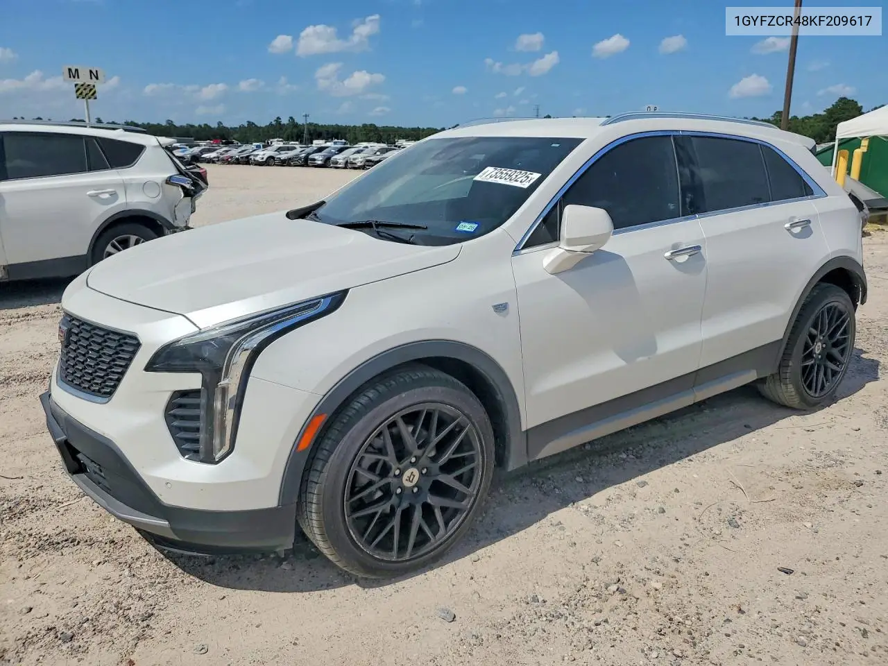 2019 Cadillac Xt4 Premium Luxury VIN: 1GYFZCR48KF209617 Lot: 73559325