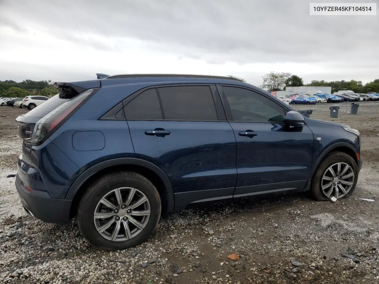 2019 Cadillac Xt4 VIN: 1GYFZER45KF104514 Lot: 80387925