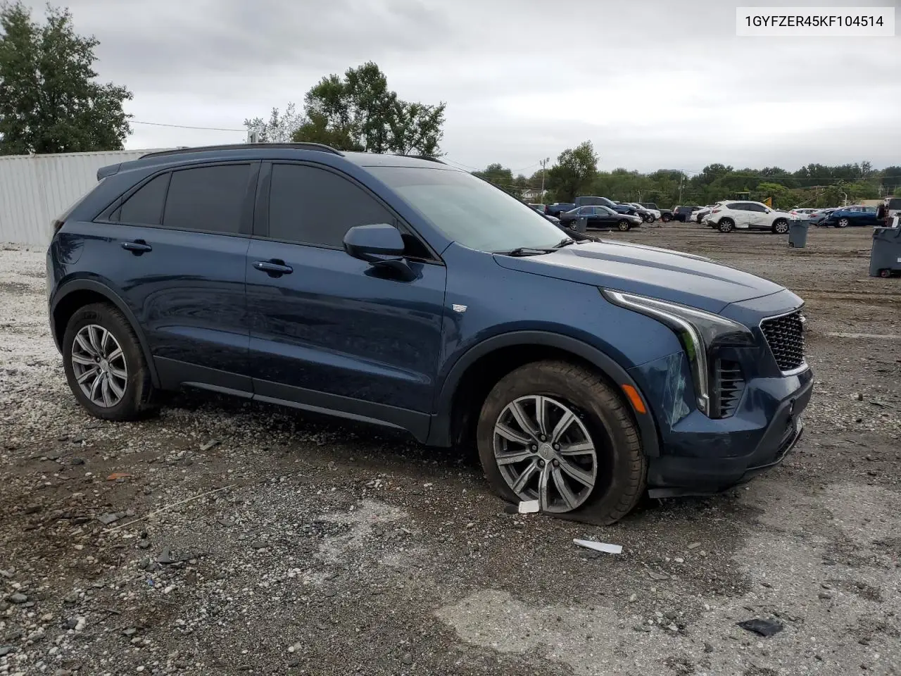 2019 Cadillac Xt4 VIN: 1GYFZER45KF104514 Lot: 80387925