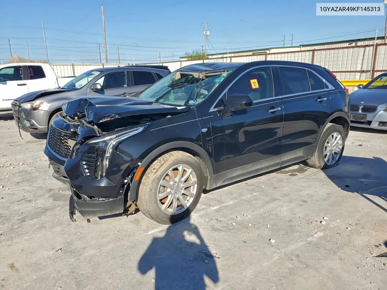 1GYAZAR49KF145313 2019 Cadillac Xt4 Luxury