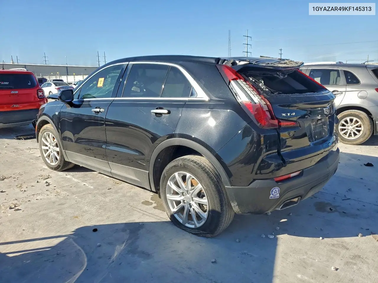 1GYAZAR49KF145313 2019 Cadillac Xt4 Luxury