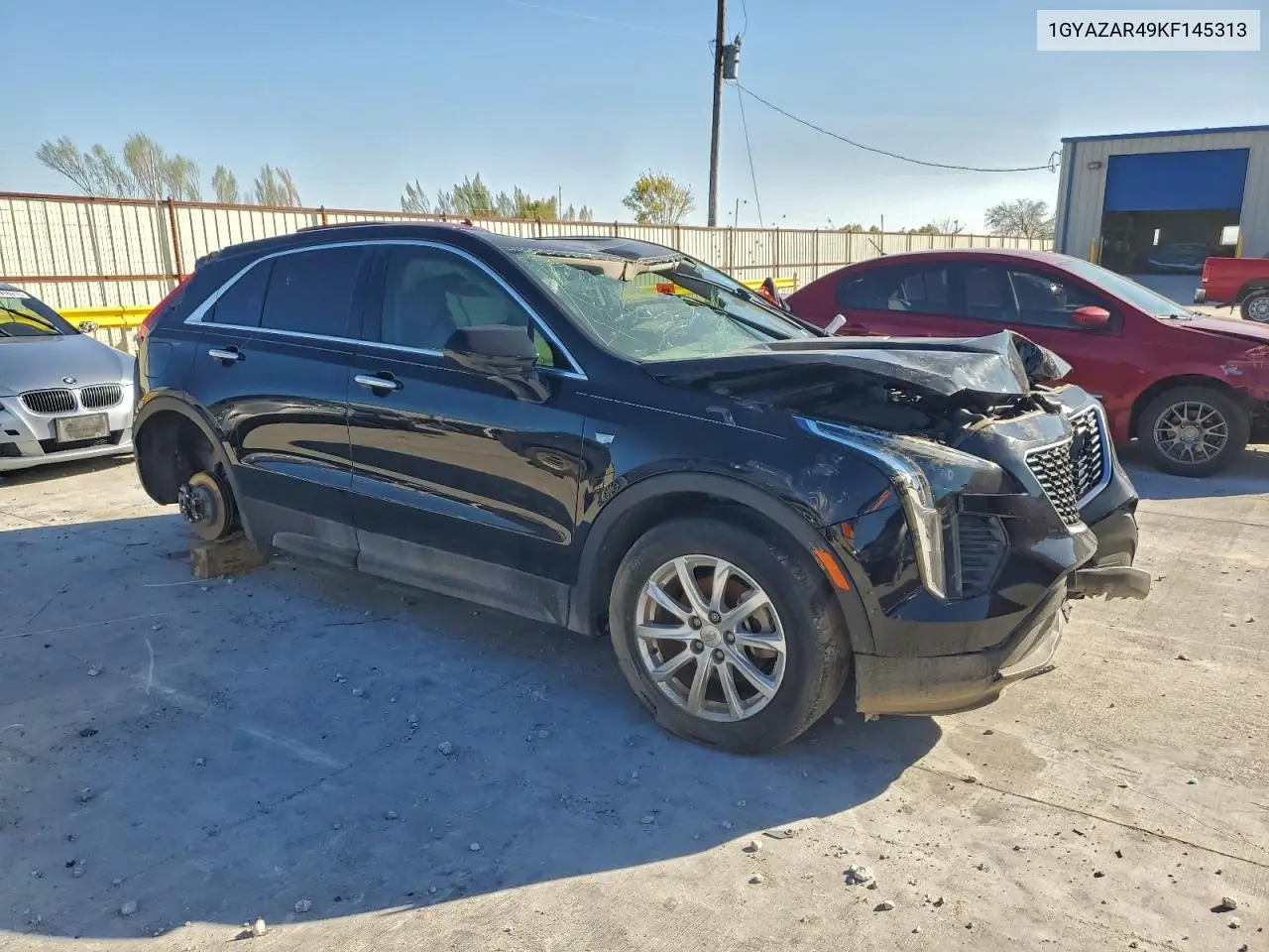 1GYAZAR49KF145313 2019 Cadillac Xt4 Luxury