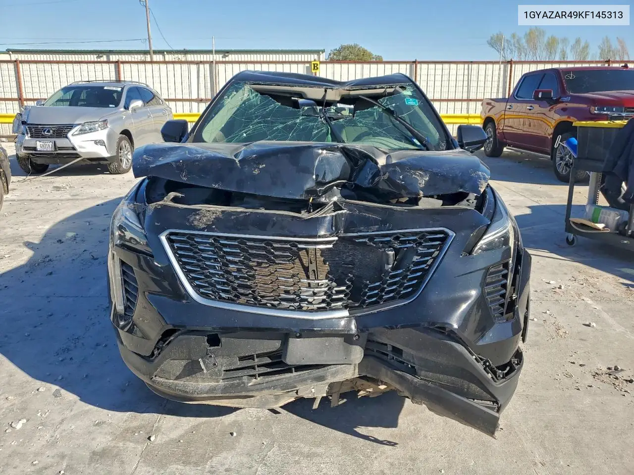1GYAZAR49KF145313 2019 Cadillac Xt4 Luxury